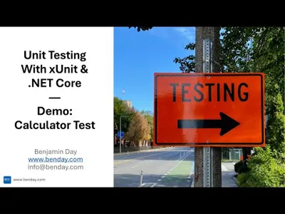 Demo 1 - Unit Testing with xUnit & .NET Core - Implementing Calculator "Add"