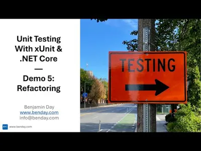 Recommended xUnit Test Structure & Refactoring Your Code