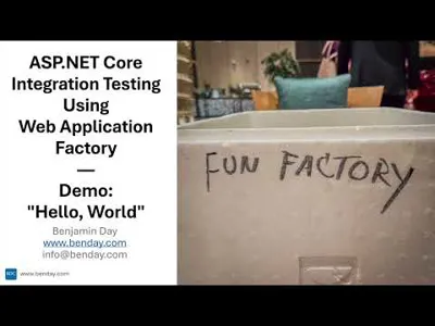 Integration Testing ASP.NET Core with Web Application Factory: Demo 1
