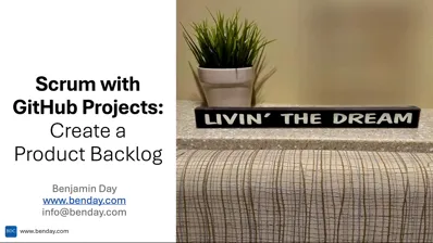 Scrum with GitHub Projects: The Product Backlog (Demo)