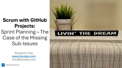 Scrum with GitHub Projects: Sprint Planning - The Case of the Missing Sub-Issues (Demo)