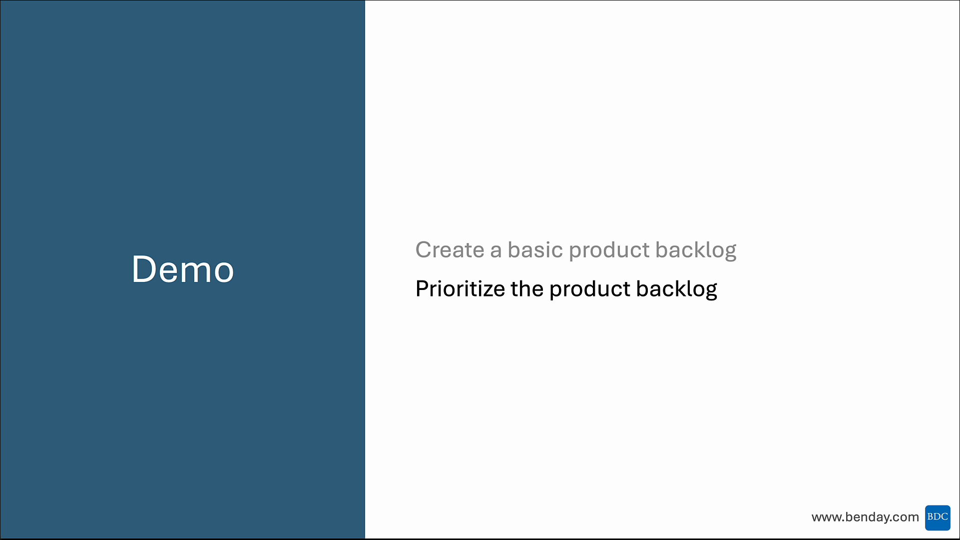 Demo Overview