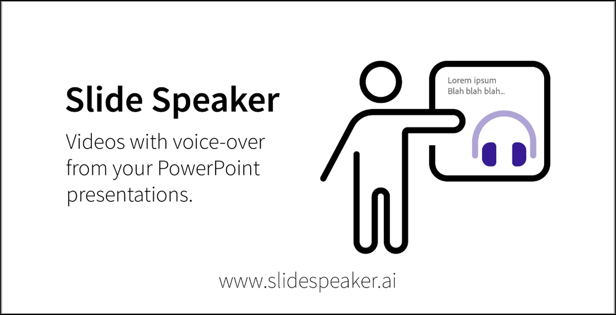 slide speaker logo