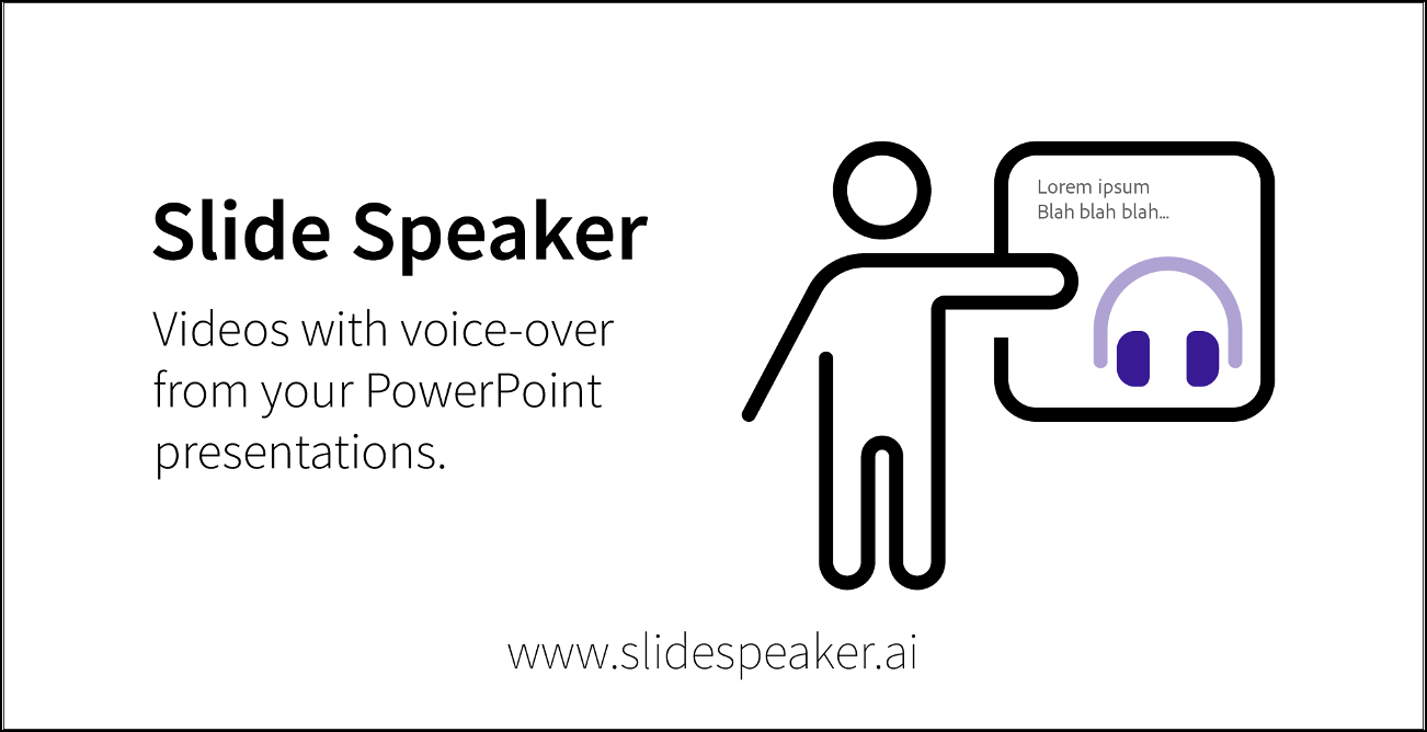 slide speaker logo