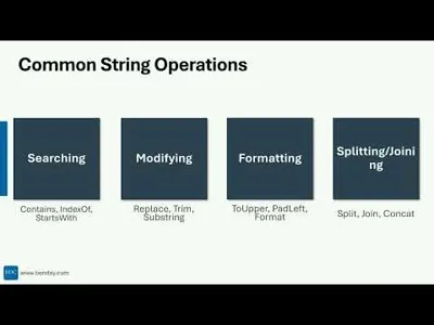 C# Development for Beginners #8: Working with Strings in C# - Immutability and Performance