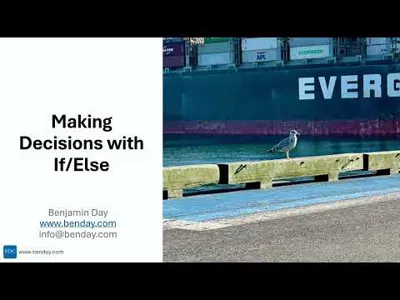 C# Development for Beginners #9: If/Else Statements - Teaching Programs to Think