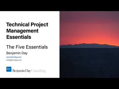 Technical Project Management: Quick Start — The Five Essentials