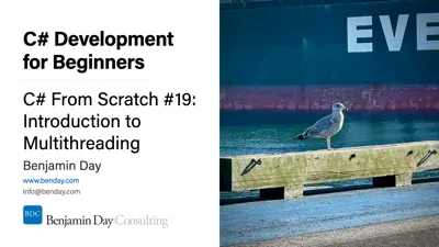 C# Dev for Beginners #19: Intro to Multithreading - Threads, Race Conditions, and Why It's Hard