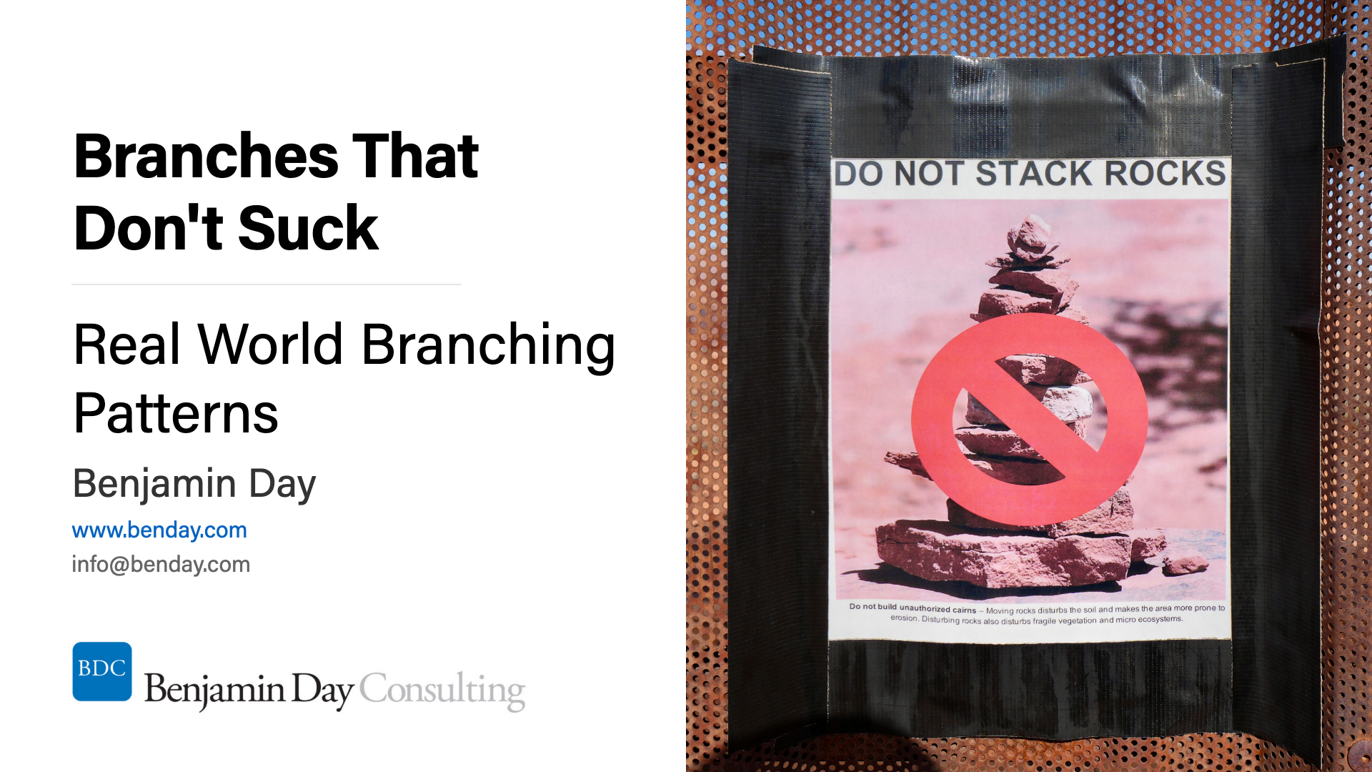Branches That Don't Suck #2: Real World Branching Patterns