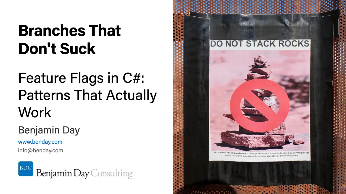 Feature Flags in C#: Patterns That Actually Work | Branches That Don't Suck #6