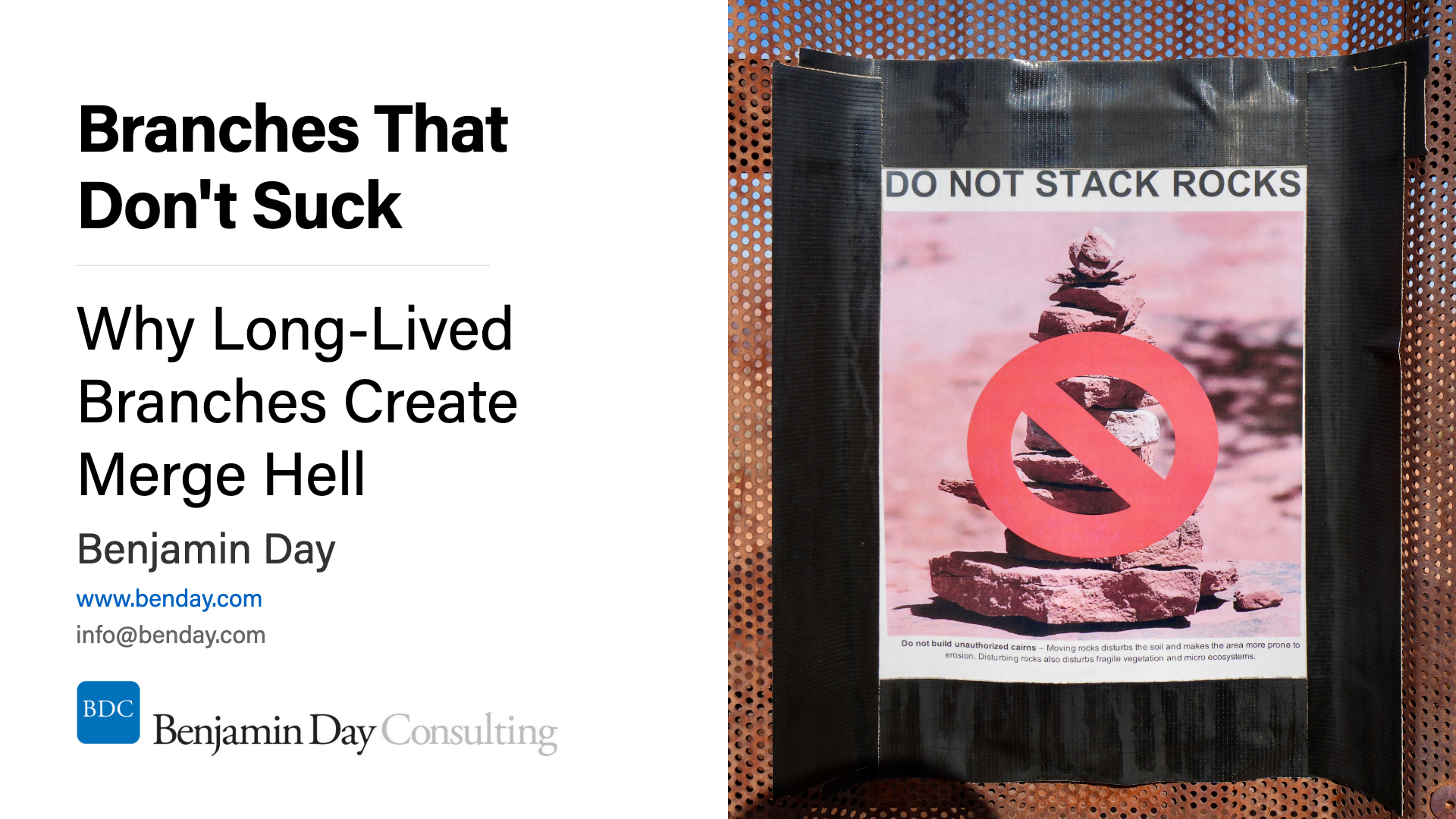 Branches That Don't Suck #7: Why Long-Lived Branches Create Merge Hell