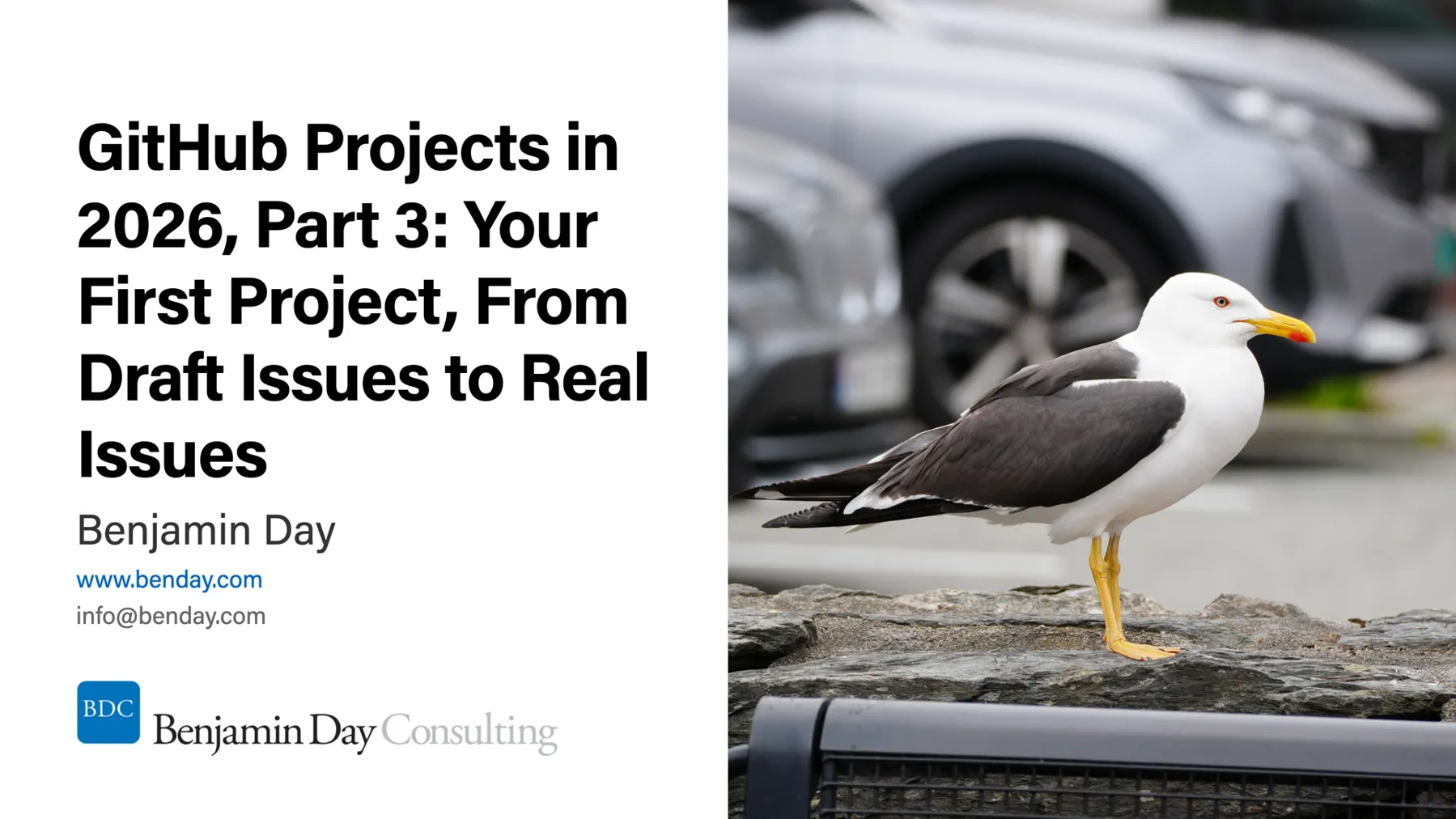 GitHub Projects in 2026, Part 3: Your First Project, From Draft Issues to Real Issues