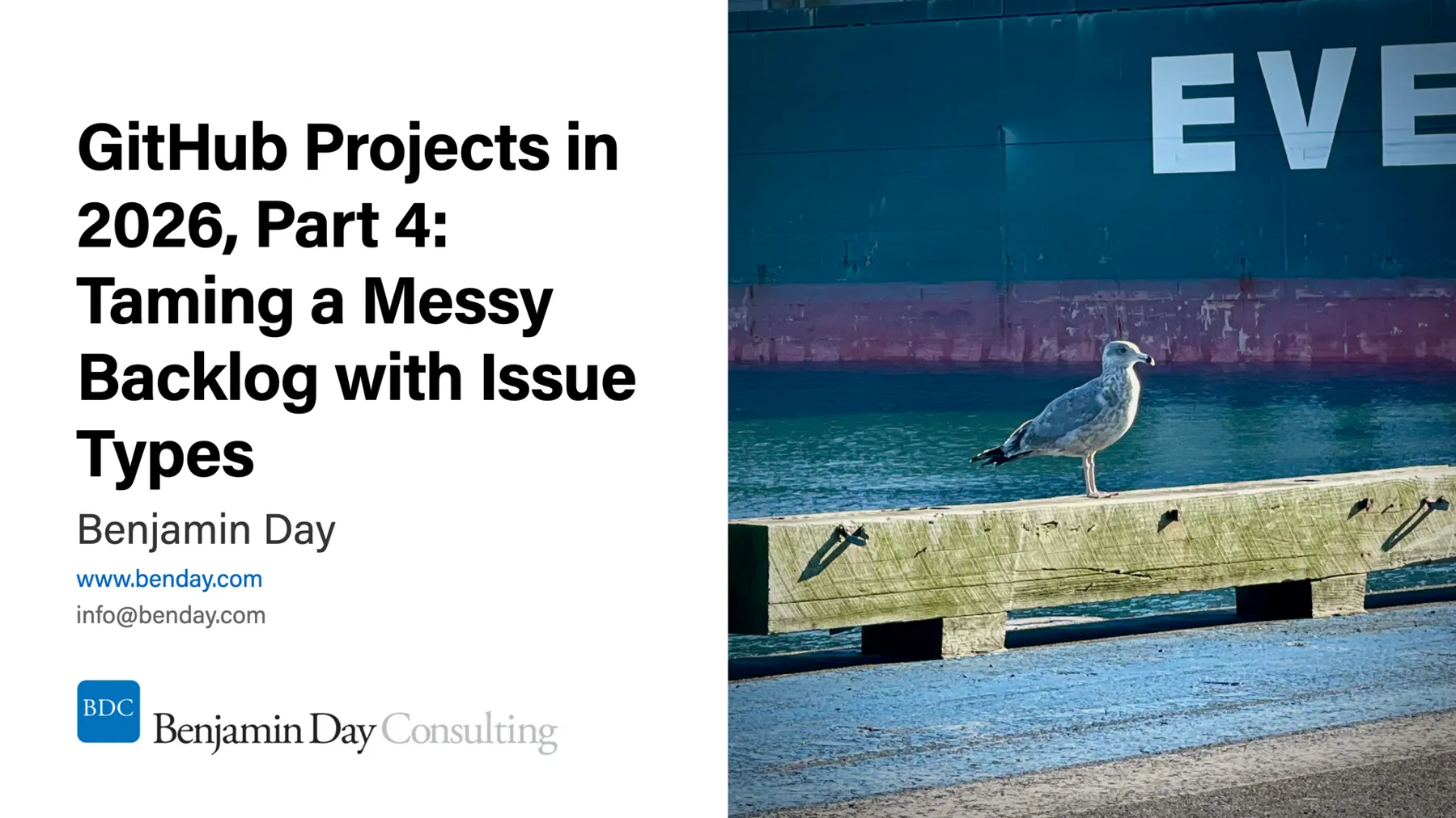 GitHub Projects in 2026, Part 4: Taming a Messy Backlog with Issue Types