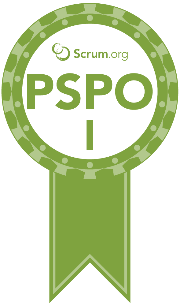 Scrum.org PSPO I Certification Logo